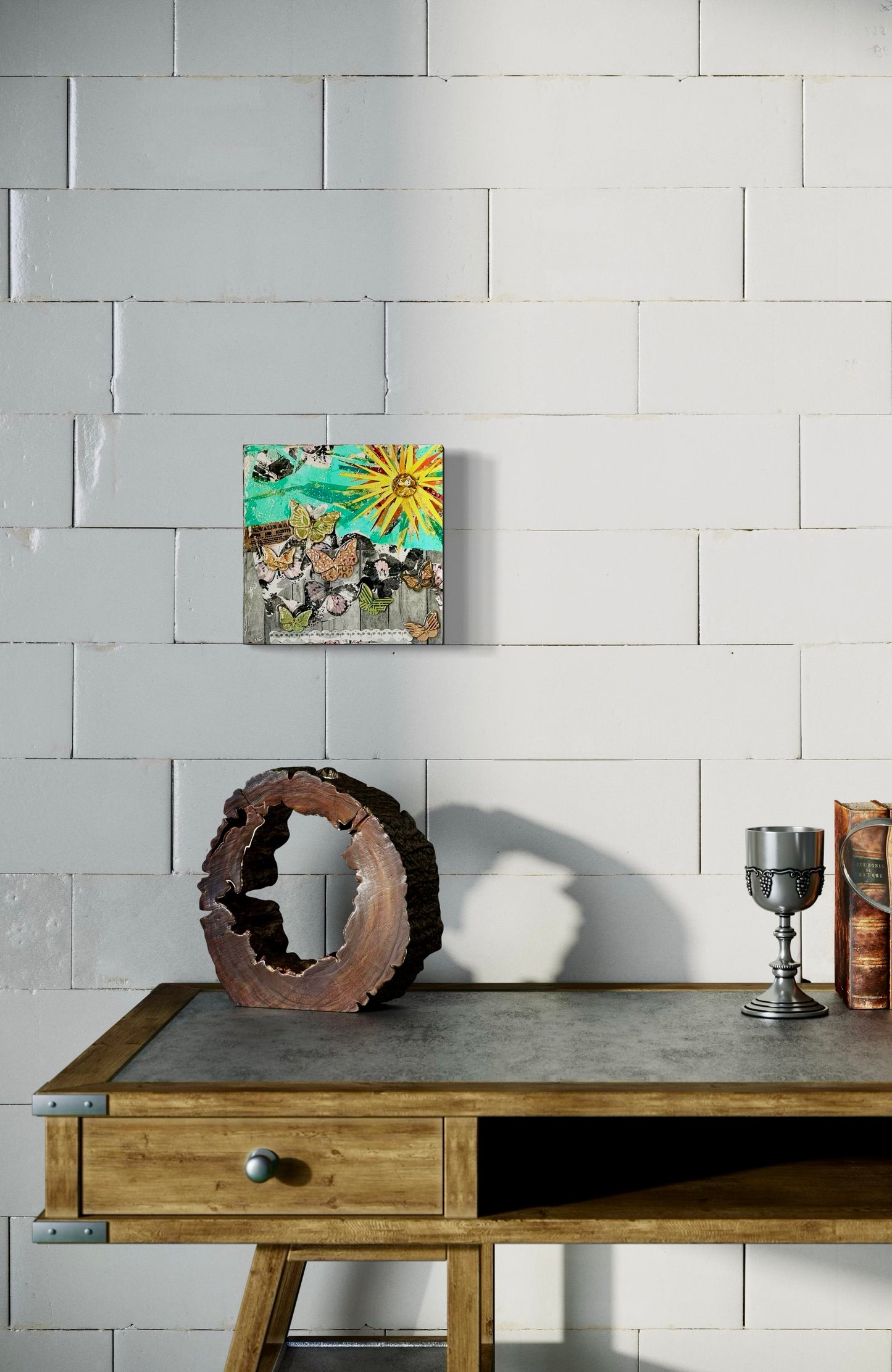 Collage - “Butterflies in My Backyard”