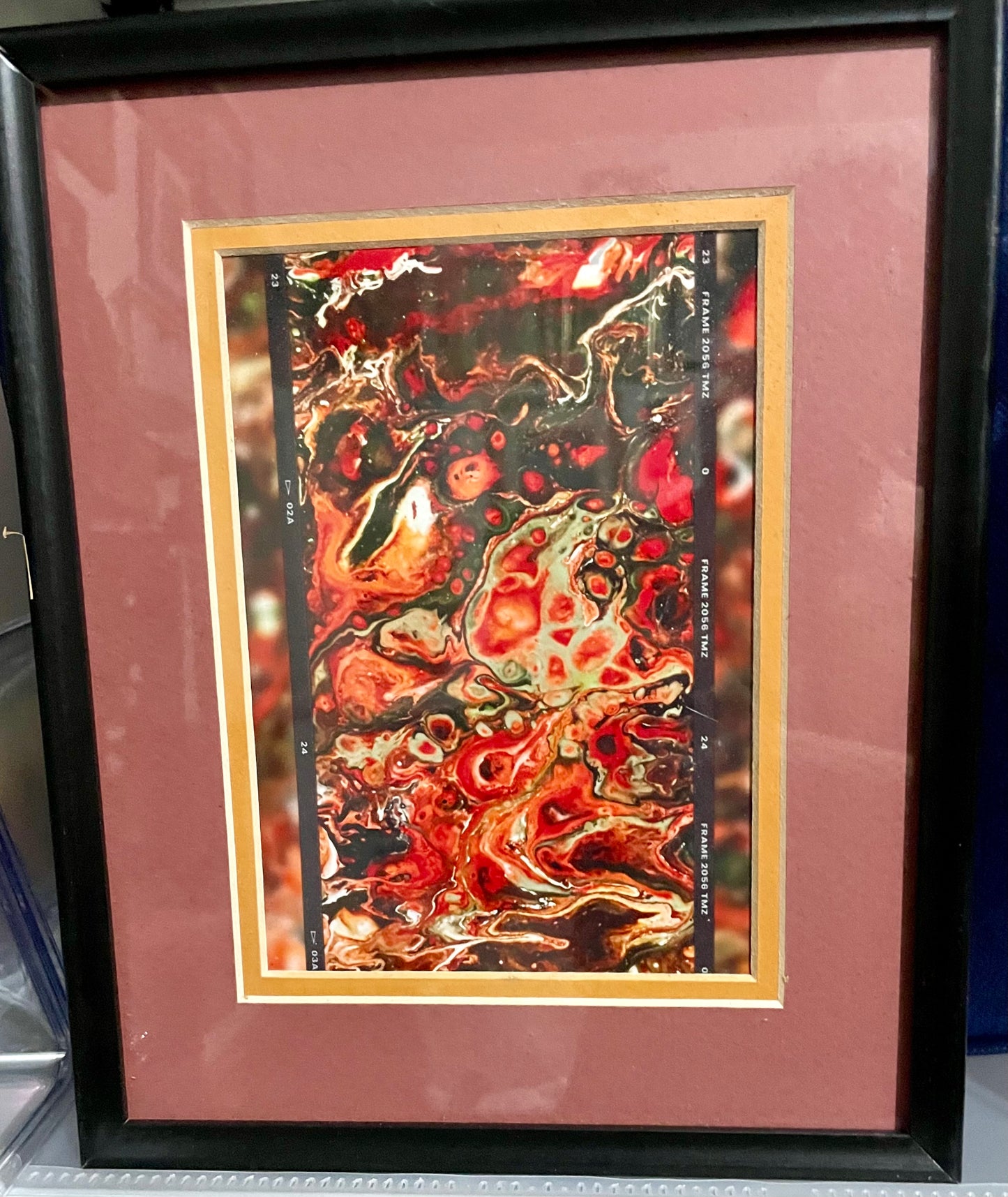 Acrylic Art a- “Red Rooster”