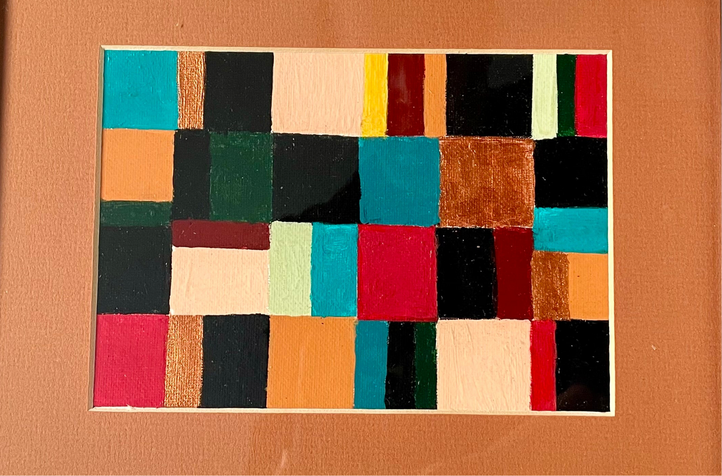 Acrylic Painting “ColorBloc#3”
