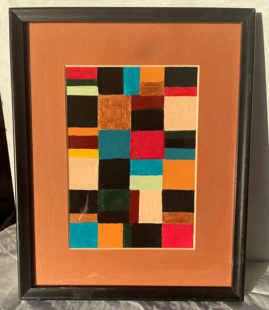 Acrylic Painting “ColorBloc#3”