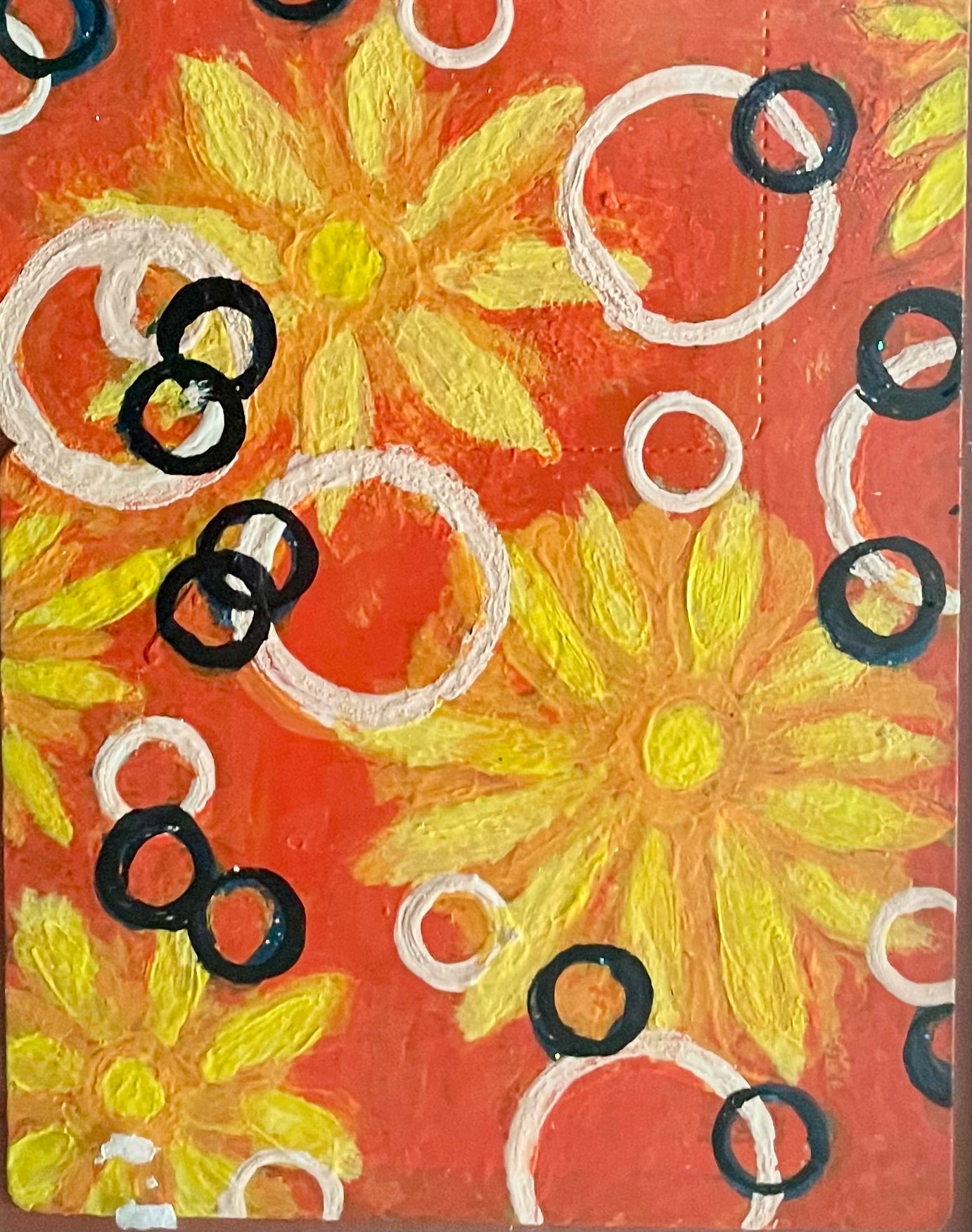 Acrylic “Flowers#2”