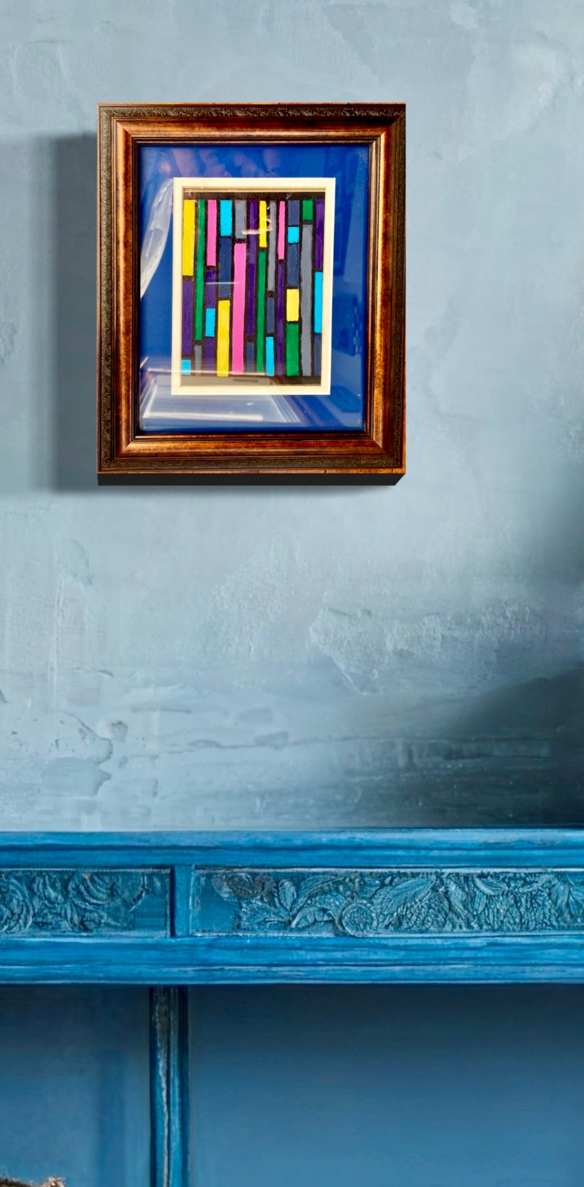 Acrylic Art “ColorBloc #10”