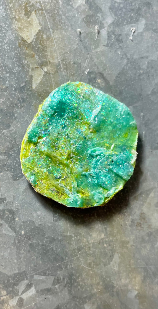 Magnet - “Shimmering Delight” Resin Chip Art