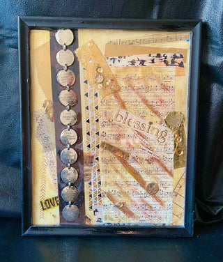 “Ten Commandments” Collage - re-New-ed Art Works