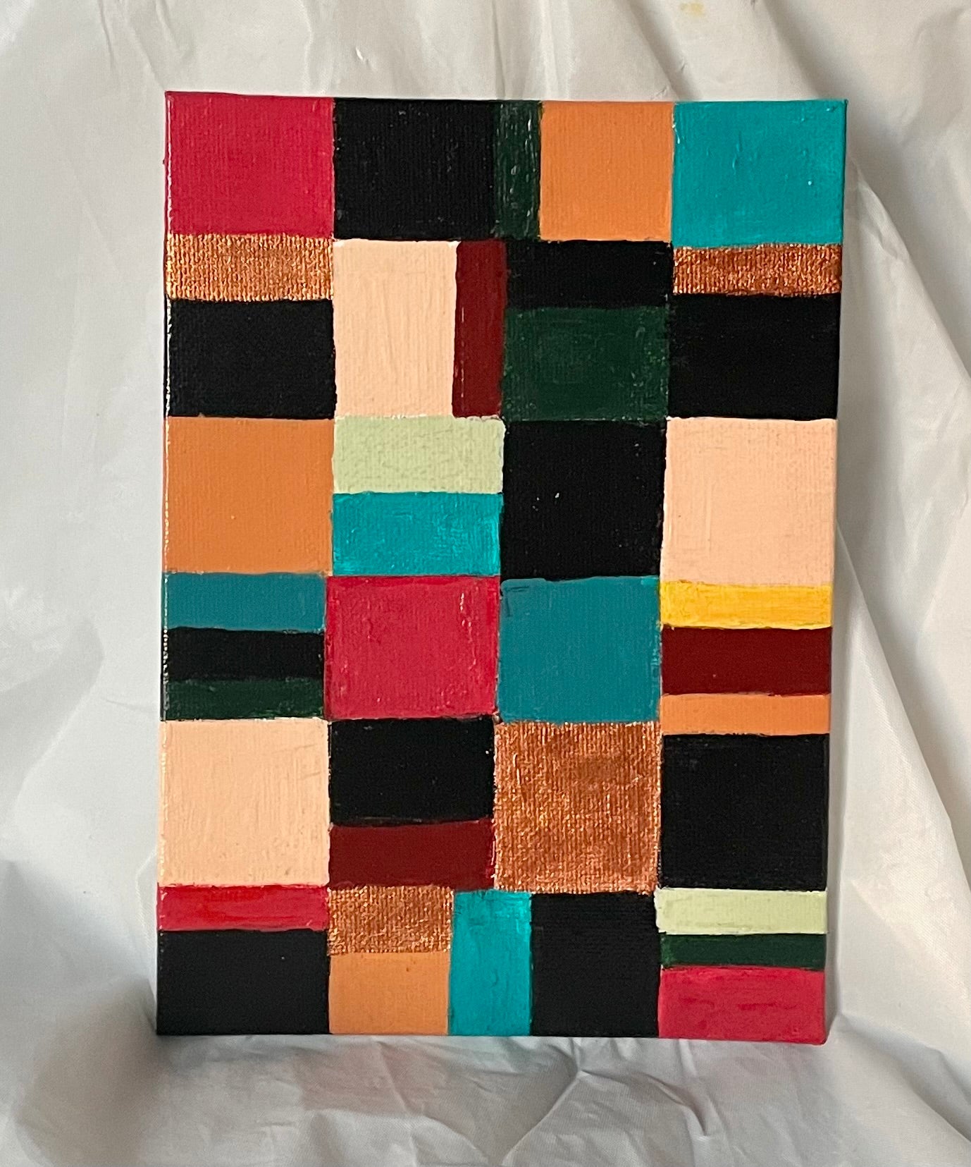Acrylic Painting “ColorBloc#3”