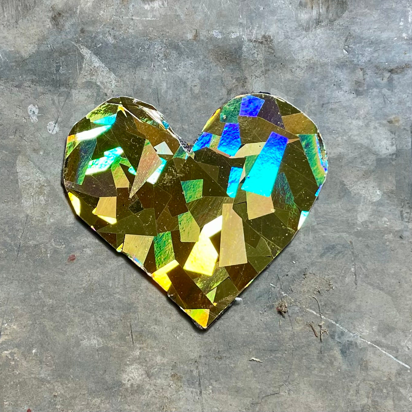 Magnet - “Holograph My Heart” Resin
