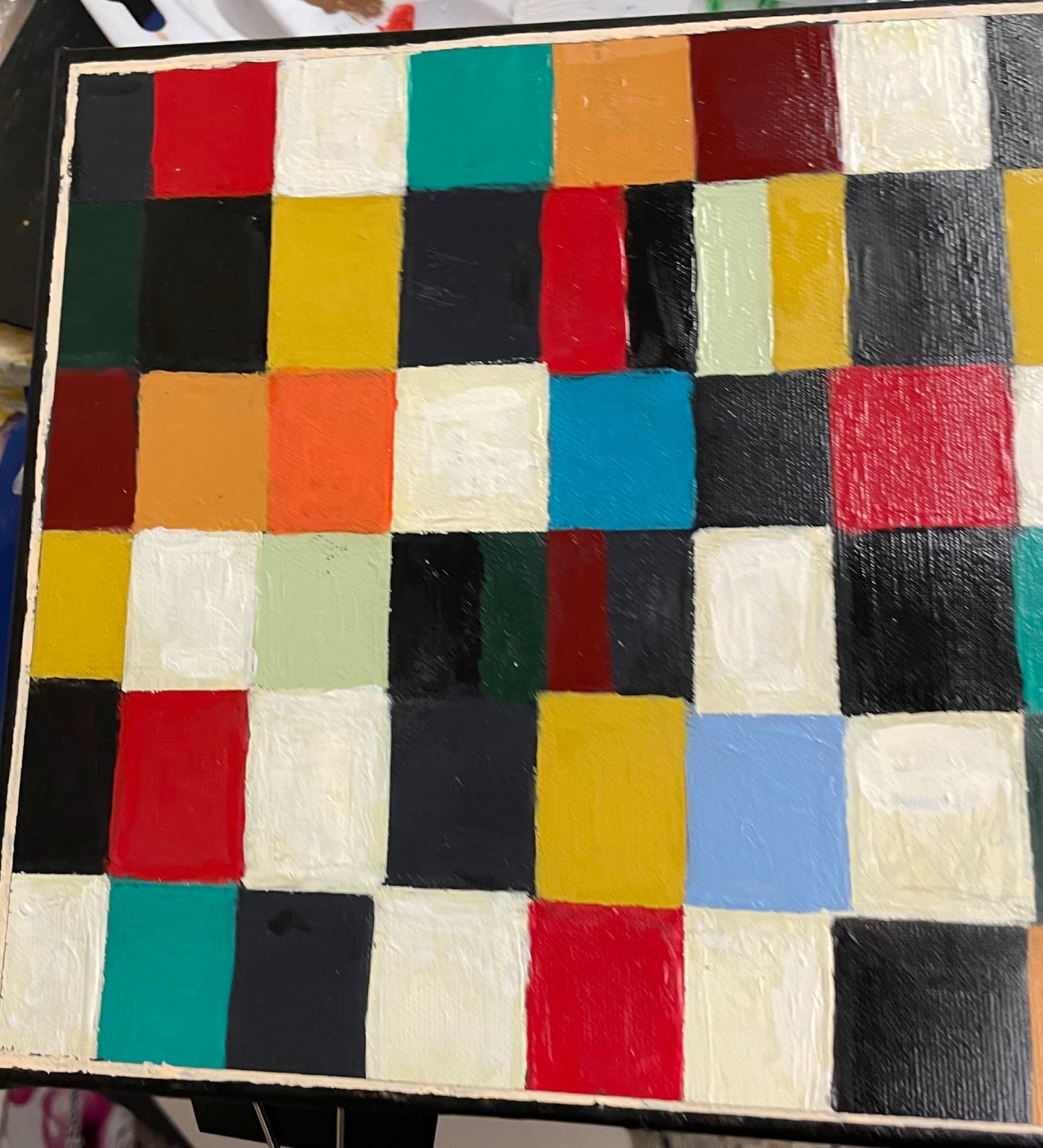 Acrylic Painting “ColorBloc#5”
