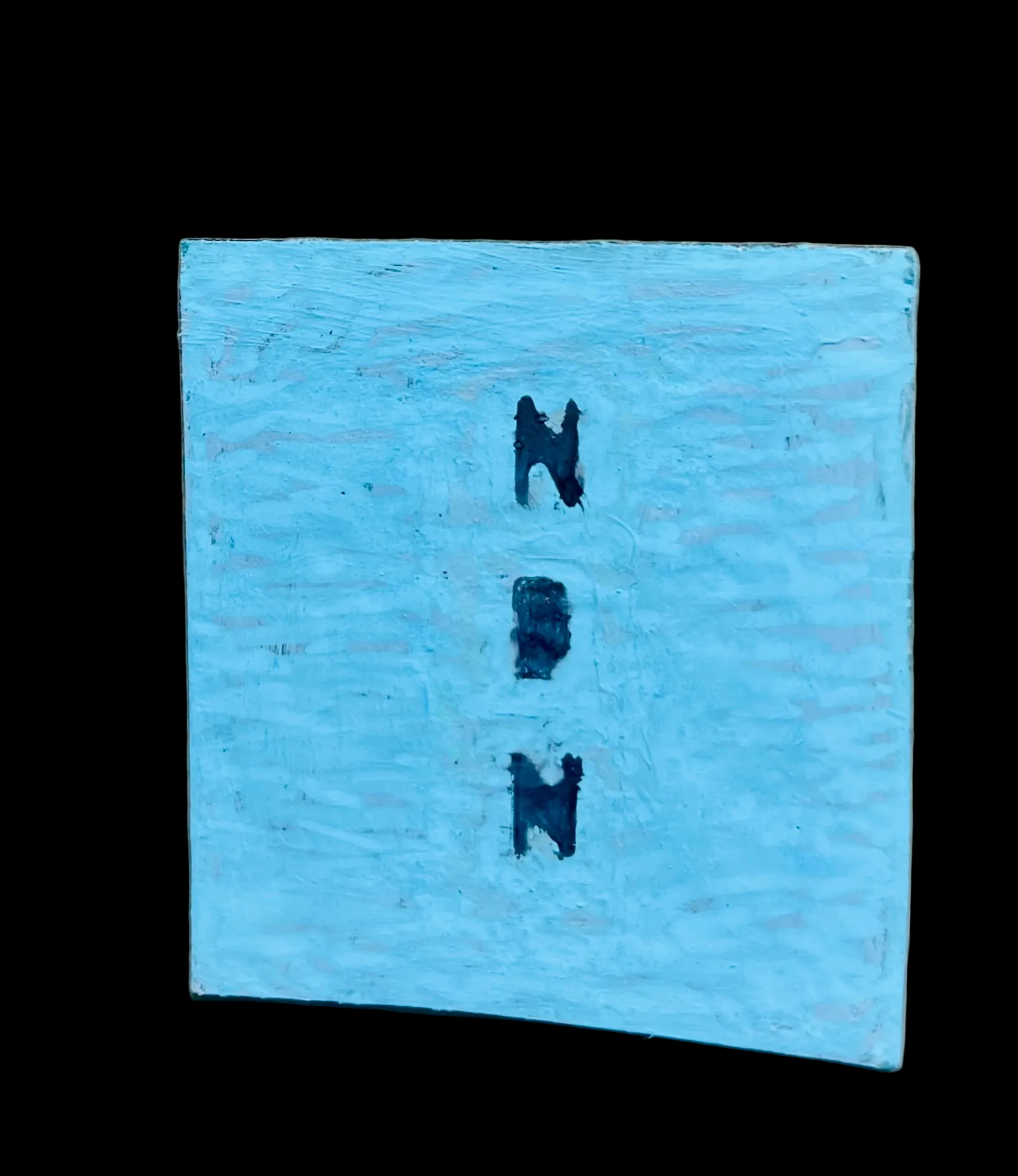 Magnet m-  “NDN” Logo Acrylic Blue