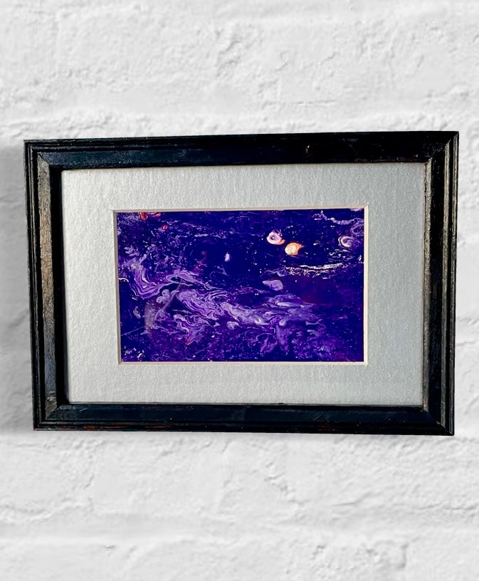 Pour Paint - “Purple Sky”