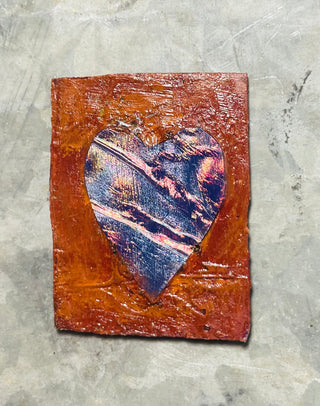 Magnet m- “My Foiled Heart”Acrylic