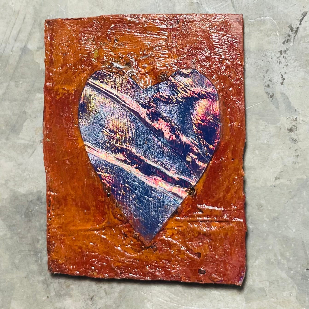 Magnet m- “My Foiled Heart”