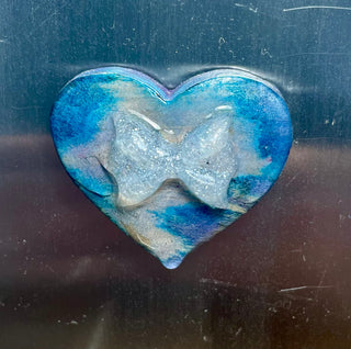 Magnet m- “Heartfelt” Resin Coated