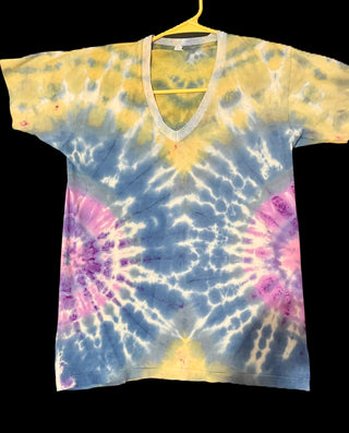 “Burst Pink” Tie-Dye Tee - re-New-ed Art Works