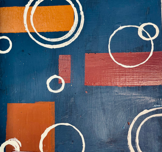 Acrylic Art- “ColorBloc40”