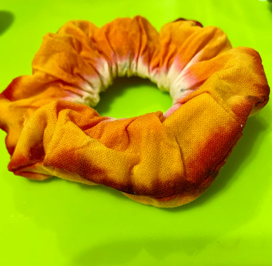 Hand Tie-Dyed Hair Scrunchies - re-New-ed Art Works